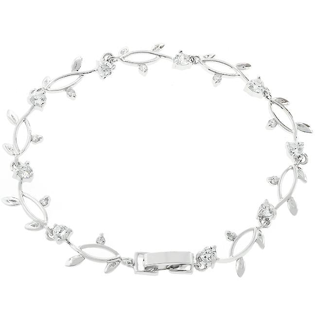 Nathans Vine Cubic Zirconia Bracelet