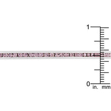Channel-Set Lavender Cubic Zirconia Cuff