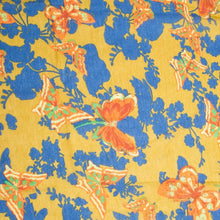 Mustard Marla Floral Scarf