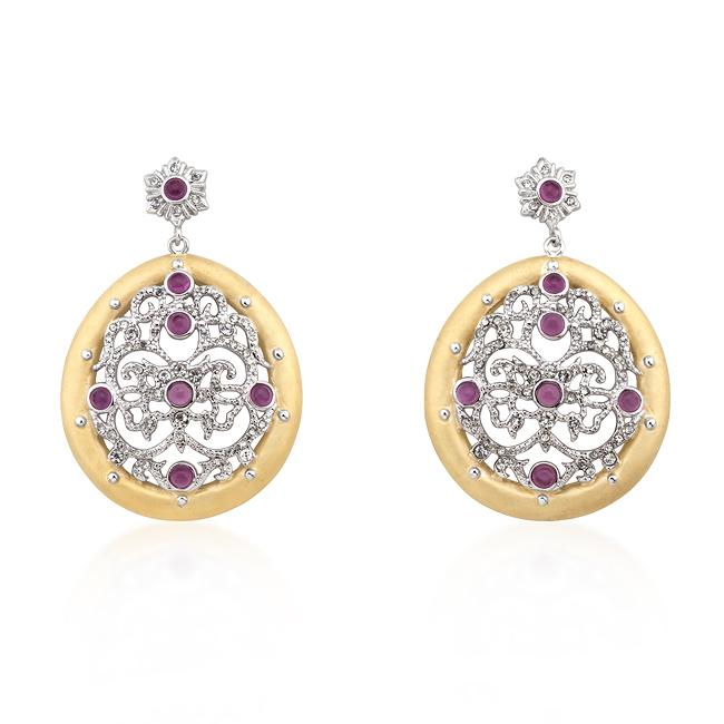 Filigree Formal Drop Earrings
