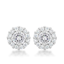 Bella Bridal Earrings in Clear