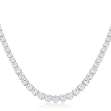 Graduated Cubic Zirconia Necklace