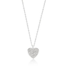 Pave Heart Pendant
