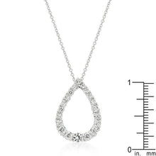Graduated Teardrop Pendant