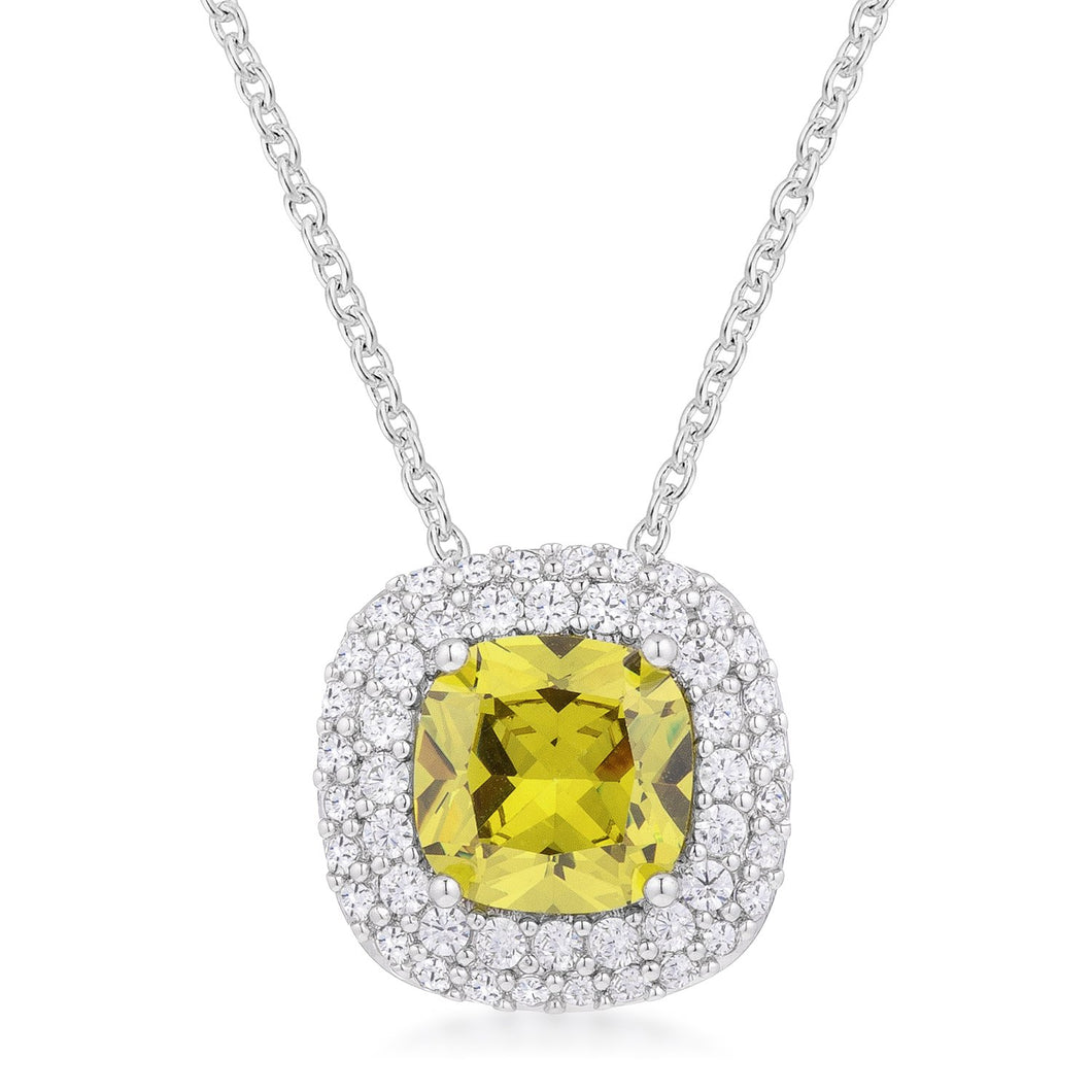 Pave Halo Pendant