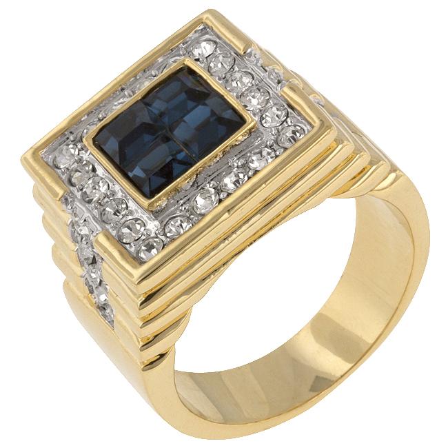 Deep Sea Cubic Zirconia Ring