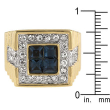 Deep Sea Cubic Zirconia Ring