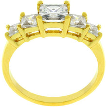 5-Stone Anniversary Ring in Goldtone