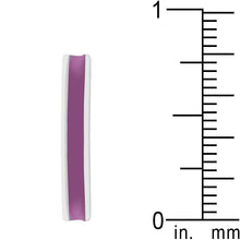 Fuchsia Enamel Eternity Ring