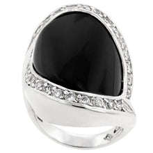 Pave Trim Onyx Ring