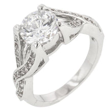 Brilliant Twist Engagement Ring