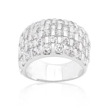 Channel Set Princess Cut Ring