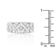Spring Floral Cubic Zirconia Band