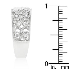 Spring Floral Cubic Zirconia Band
