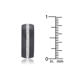 Ceramic Band Ring - Black