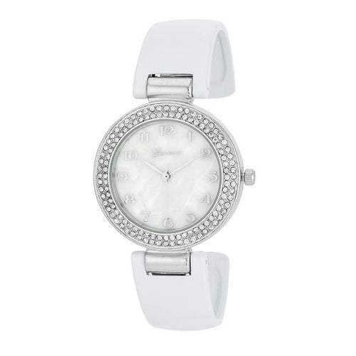 Crystal Watch - White